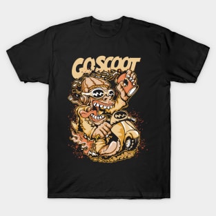 Goscoot Scooter Retro T-Shirt